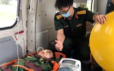 Kịp thời đưa bệnh nhân sốc mất máu từ Trường Sa về đất liền