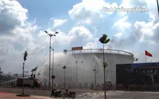 Thực binh diễn tập xử lý bạo loạn, chống cháy nổ
