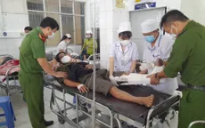 Một công an xã bị đối tượng trộm tông gãy chân