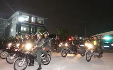 Bộ Tư lệnh Cảnh sát Cơ động hỗ trợ TP Hồ Chí Minh trấn áp tội phạm dịp Tết