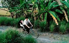 Ca sĩ Hà Phương kết hợp với tài tử thập niên 90 Thái San trong MV mới