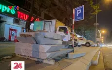 Phản hồi về hiện trạng trông giữ ô tô trên dự án lát đá vỉa hè