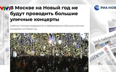 Người dân Nga đón năm mới khác thường