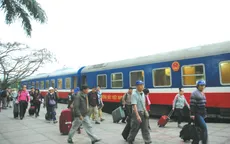 Đường sắt chạy thêm tuyến Hà Nội - Hải Phòng dịp Tết Dương lịch