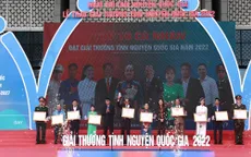 Trao Giải thưởng Tình nguyện Quốc gia 2022 cho 10 cá nhân, 9 tập thể