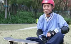 Cụ ông 84 tuổi đam mê trượt ván