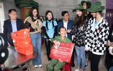 11 Hoa hậu, Á hậu mang Tết sớm đến với người dân khó khăn Hà Tĩnh