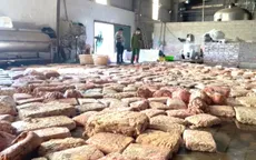 Quảng Ninh: Phát hiện 1 cơ sở chế biến lòng lợn bẩn, số lượng lên tới 12 tấn