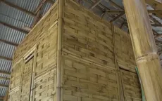 Nhà ở bằng tre giúp người dân chống chọi thiên tai