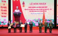 Hà Nội: Huyện Đông Anh đón nhận Huân chương lao động hạng Nhất