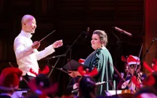 Giọng nữ cao Thụy Điển Asa Jager thăng hoa tại VNAMYO Christmas Concert