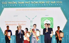 Nhà thông minh Hunonic vinh dự nhận giải thưởng thành phố thông minh Việt Nam 2022