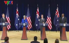 Mỹ - Australia tổ chức vòng tham vấn thường niên cấp Bộ trưởng