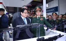 Chùm ảnh: Thủ tướng dự lễ khai mạc Triển lãm Quốc phòng quốc tế Việt Nam 2022