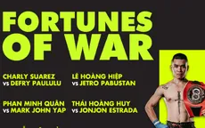 Trực tiếp Fortunes of War trên VTVcab: Càng lúc càng "nóng" với 3 trận tranh đai nhà nghề