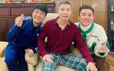 Đỗ Duy Nam và Trung Ruồi tới thăm NSND Công Lý, Á hậu Tú Anh nhiễm COVID-19