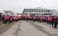 Công ty Viet Glory đồng ý tăng lương cho công nhân