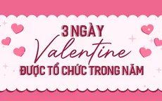 Bạn đã biết có tới 3 ngày Valentine trong năm?