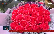TP.HCM: Sôi động thị trường hoa dịp lễ tình nhân