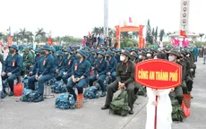Bắt đầu tổ chức giao nhận quân trên cả nước
