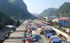 Lạng Sơn tạm dừng tiếp nhận xe chở hoa quả tươi đến 5/3