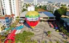 Trải nghiệm bay khinh khí cầu độc đáo giữa trung tâm TP Hồ Chí Minh