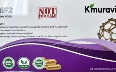 Cảnh báo về sản phẩm K6K2 Thực phẩm bảo vệ sức khỏe Kmuravir®