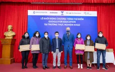 Samsung trao tặng Chromebook cho trường THCS Thực Nghiệm