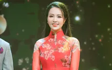 Loạt áo dài Xuân của Á hậu, BTV Thuỵ Vân