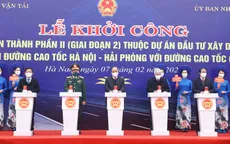 Chủ tịch nước dự Lễ khởi công tuyến đường nối cao tốc Hà Nội - Hải Phòng với Cầu Giẽ - Ninh Bình