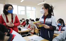Học sinh Hà Nội từ lớp 7 đến lớp 12 vẫn học trực tiếp