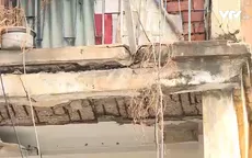 TP Hồ Chí Minh kiến nghị di dời khẩn cấp khu nhà 'có nguy cơ sập bất cứ lúc nào'