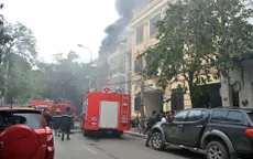 Hà Nội: Cháy lớn trên phố Phùng Hưng
