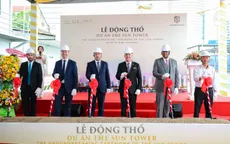 Masterise Homes động thổ Tòa nhà văn phòng – thương mại The Sun Tower