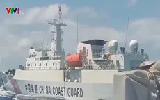 Tàu Hải cảnh Trung Quốc "diễn tập ở cự ly gần" tại bãi Scarborough