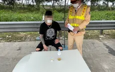 Lái xe dương tính ma túy vì dùng ''kẹo'' khi đi sinh nhật bạn
