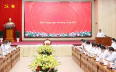 Thủ tướng: Kiên Giang phải đi lên từ nội lực, vươn lên phát triển mạnh mẽ
