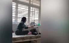 Nhiều giáo viên F0 vẫn nỗ lực duy trì lớp học