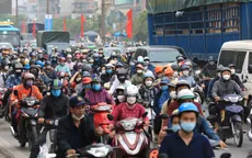Sau kỳ nghỉ lễ, một số tuyến đường Hà Nội ùn tắc cục bộ