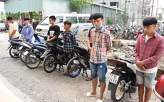 Mời về trụ sở công an làm việc với 7 đối tượng có biểu hiện độ chế xe, đua xe trái phép