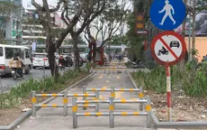 Đường, cầu dành cho người đi bộ thành nơi... tập kết rác