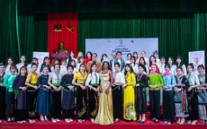 Miss Earth 2021 Destiny Wagner lan tỏa bản lĩnh tới thí sinh Hoa hậu các Dân tộc Việt Nam