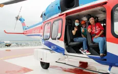 Khởi động tour ngắm TP Hồ Chí Minh từ trên cao bằng trực thăng