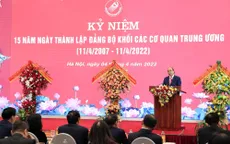 Kỷ niệm 15 năm Đảng bộ Khối các cơ quan Trung ương