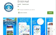 Ra mắt ứng dụng chỉ đường tham quan Di tích Huế