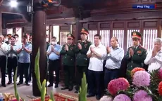 Chủ tịch nước dâng hương Tổ Mẫu và Quốc Tổ