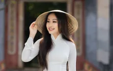 Nhan sắc Hoa khôi miền Trung Đoàn Hồng Trang thi Miss Global 2022