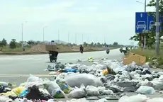 Ô nhiễm môi trường vì bãi rác tự phát trên cửa ngõ vào TP. Nha Trang