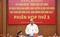 Chủ tịch nước chủ trì phiên họp lần thứ 3 Ban chỉ đạo xây dựng nhà nước pháp quyền