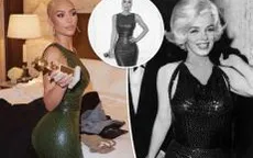 Kim Kardashian không chỉ mặc một chiếc váy của Marilyn Monroe tại Met Gala 2022